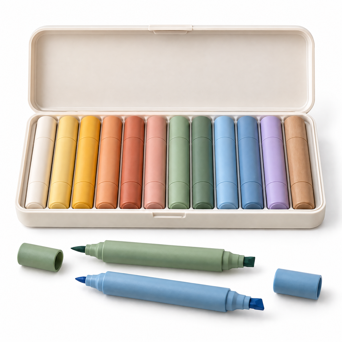 Elverdan™ Dual-Tip Art Marker Set