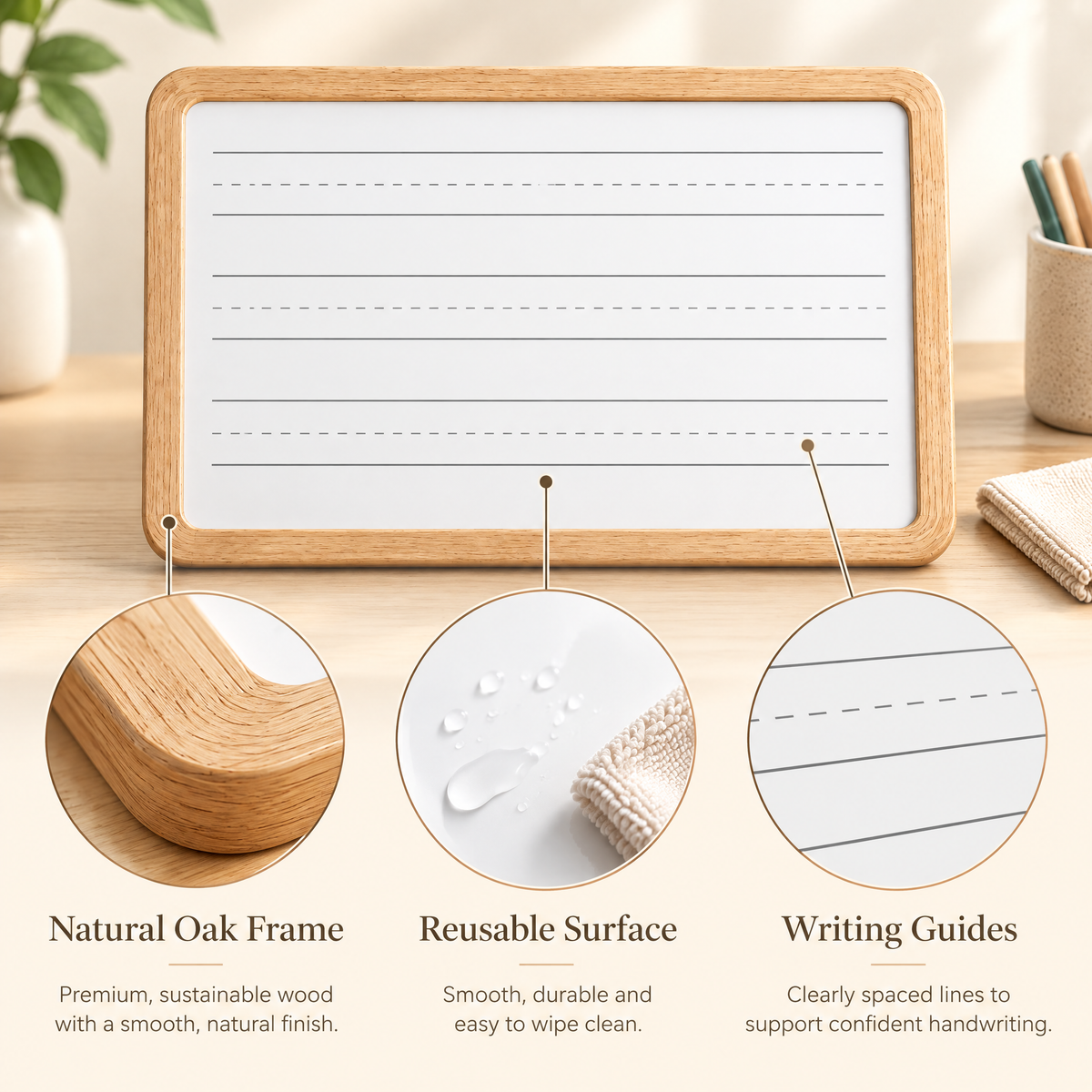 Elverdan™ Reusable Handwriting Practice Board