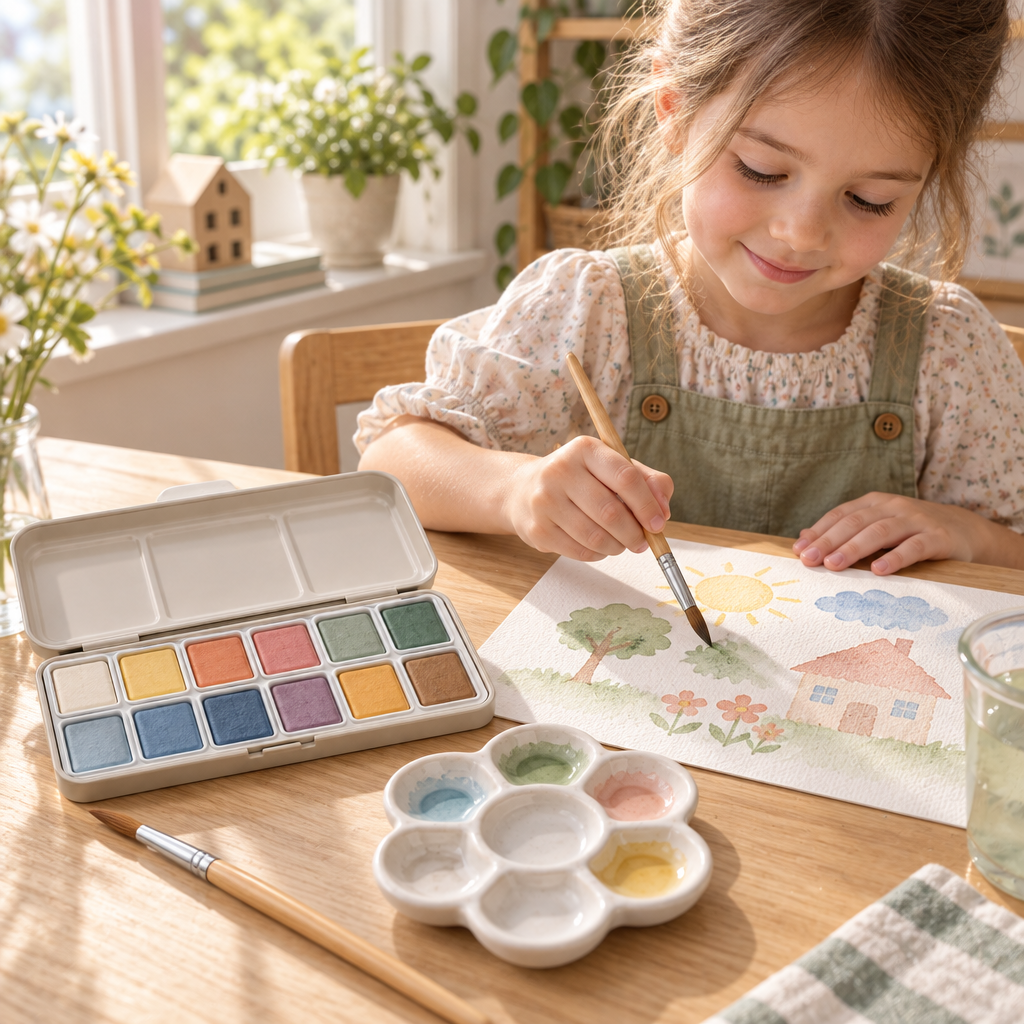 Elverdan™ Pastel Watercolor Paint Set