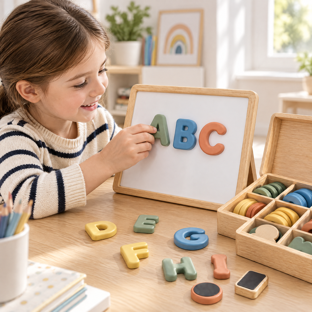 Elverdan™ Magnetic Alphabet Learning Board Set