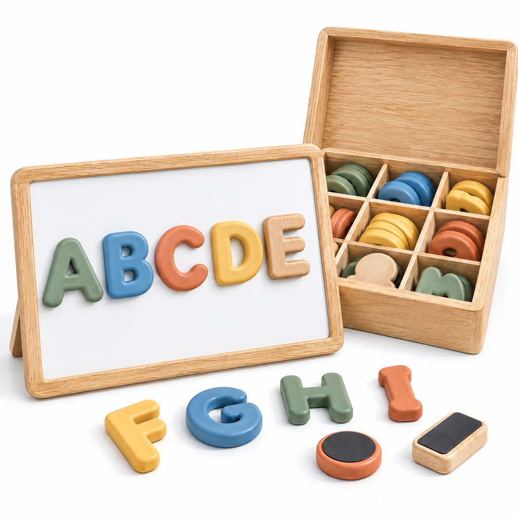 Elverdan™ Magnetic Alphabet Learning Board Set