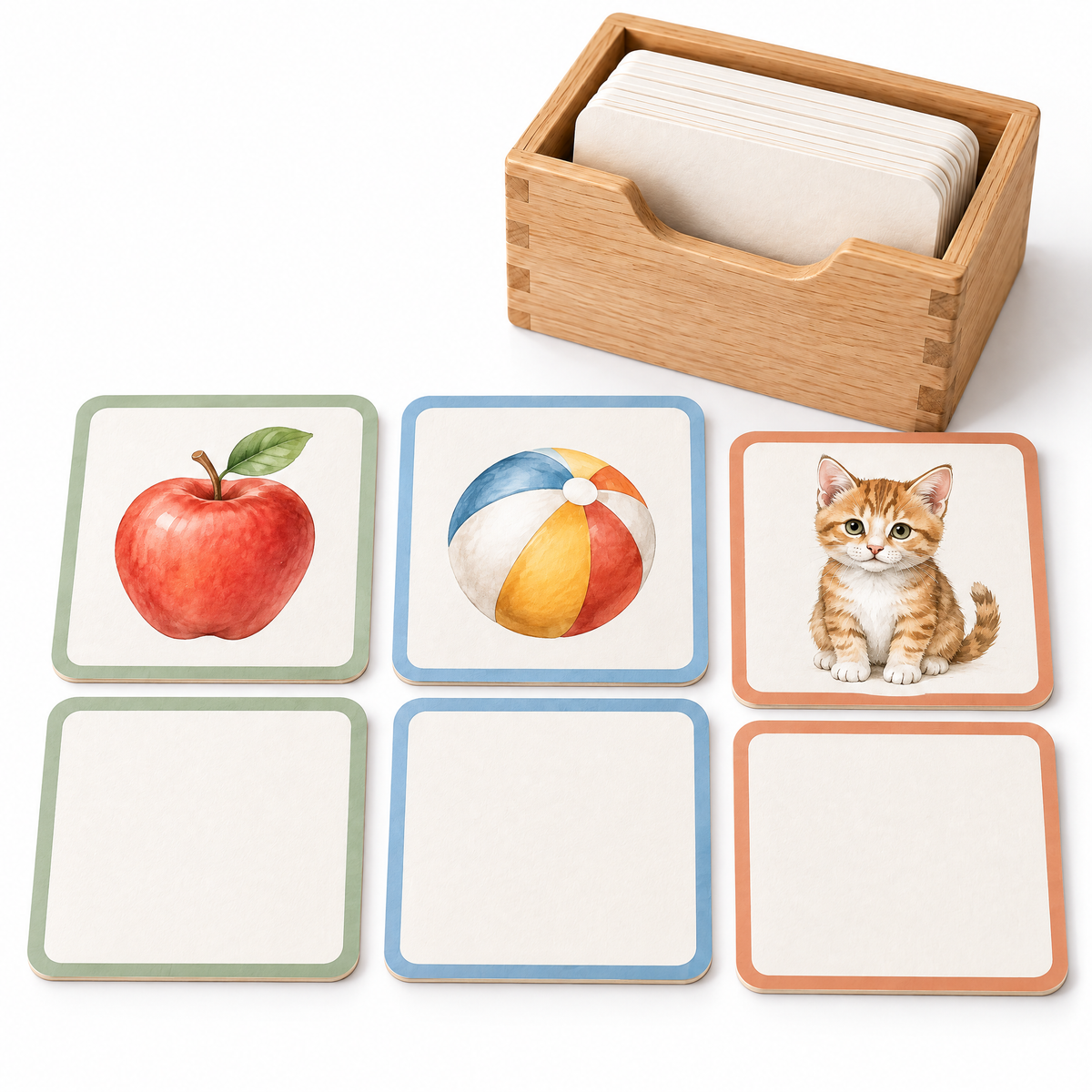 Elverdan™ Picture Memory Matching Card Set