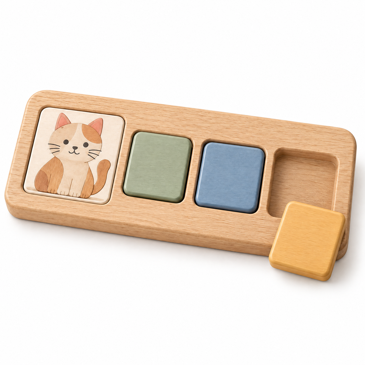 Elverdan™ Wooden Sliding Picture Puzzle